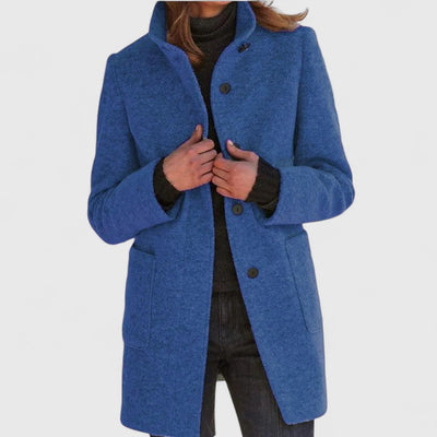Isabelle | Elegant Wool-Blend Winter Coat