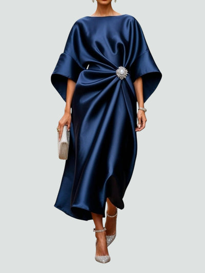Isabella | Elegant Satin Evening Gown