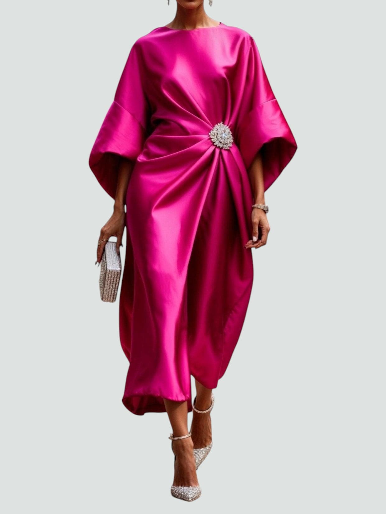 Isabella | Elegant Satin Evening Gown