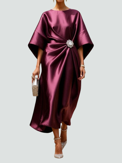 Isabella | Elegant Satin Evening Gown