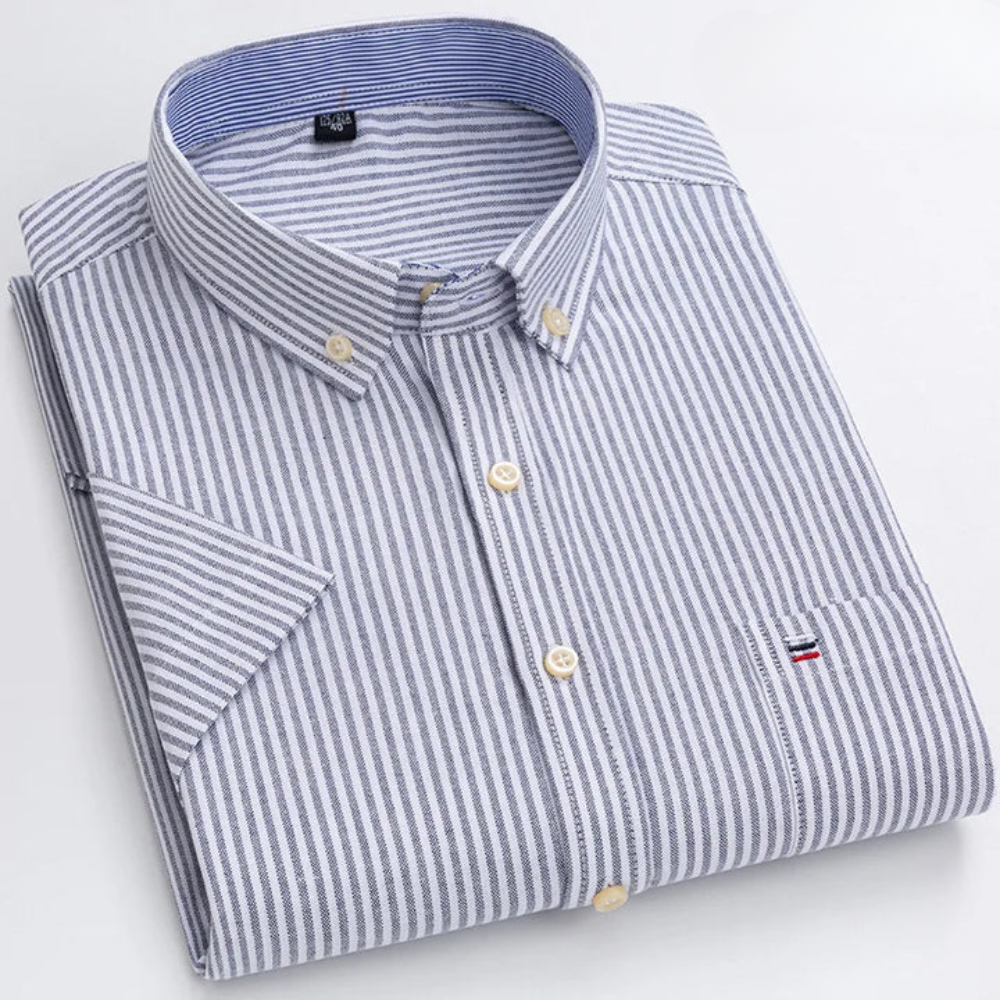 Preston | Classic Oxford Short Sleeve Shirt
