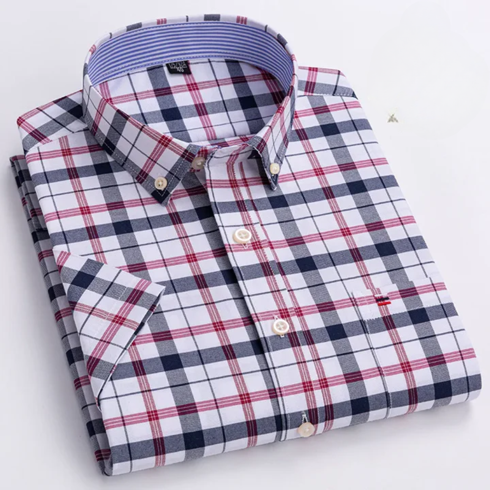 Preston | Classic Oxford Short Sleeve Shirt