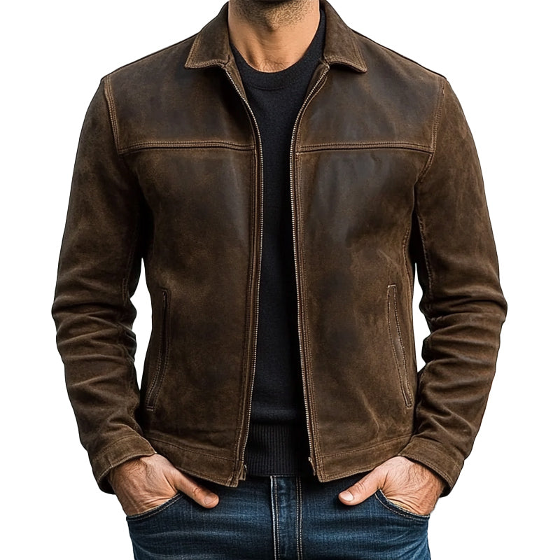 Grayson | Premium Suede-Look Classic Jacket