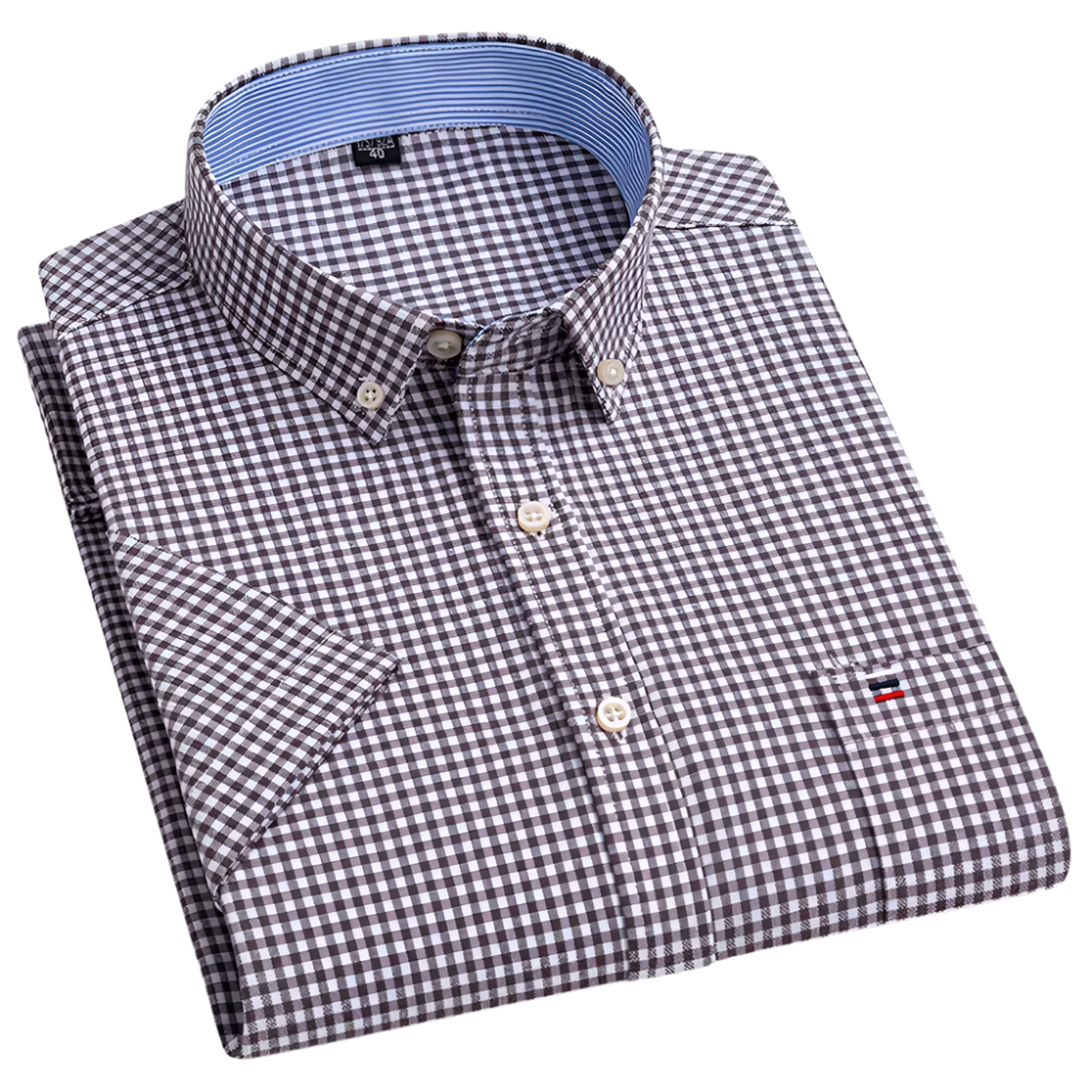 Preston | Classic Oxford Short Sleeve Shirt