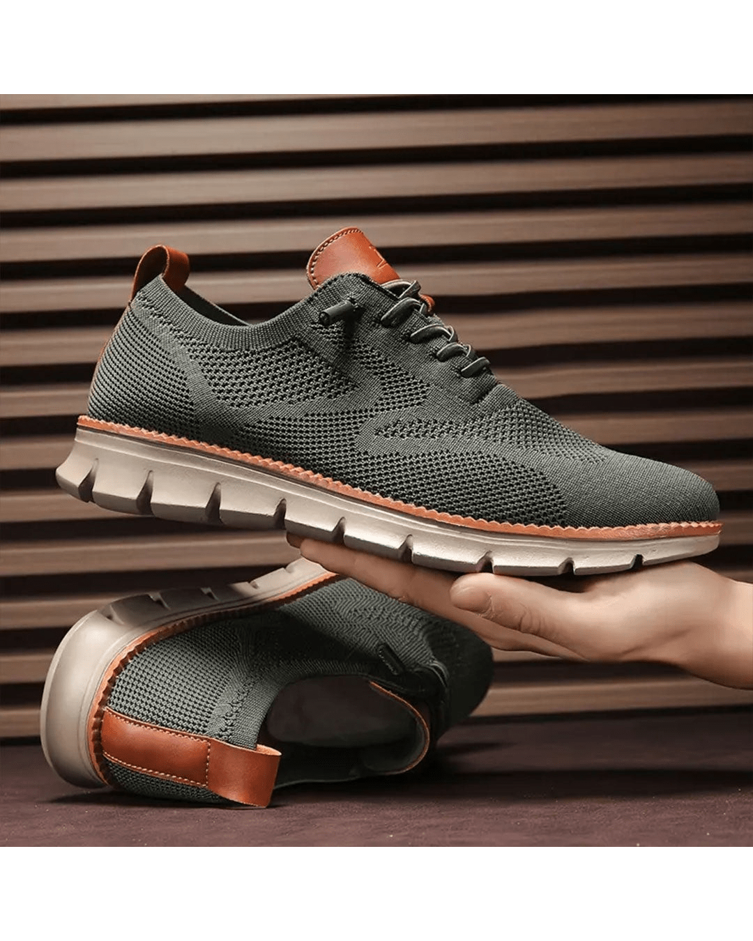 Elliot | Lightweight Knit Oxford Sneaker