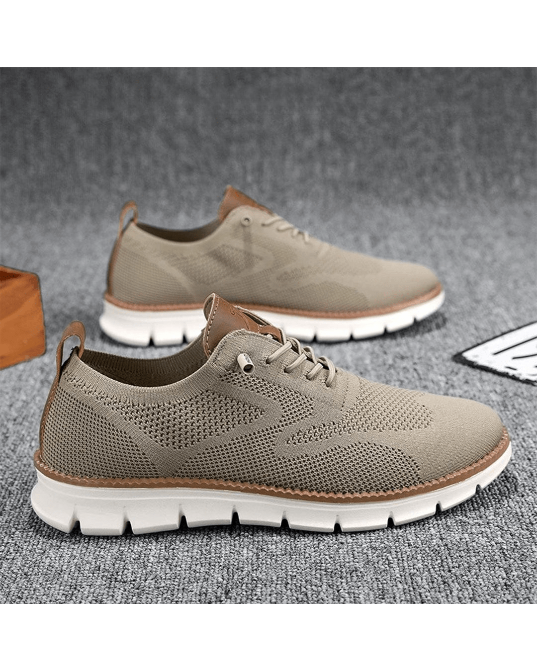 Elliot | Lightweight Knit Oxford Sneaker