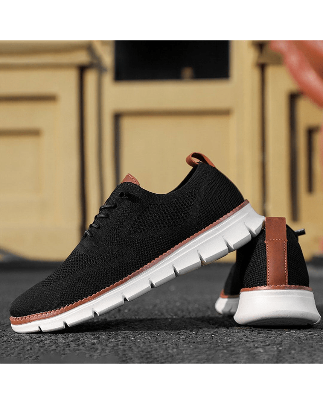 Elliot | Lightweight Knit Oxford Sneaker