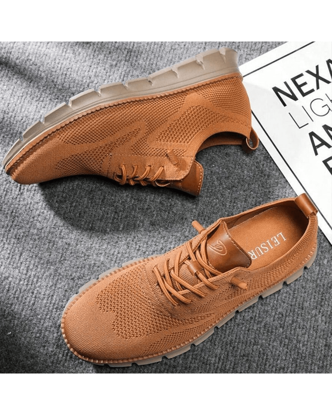 Elliot | Lightweight Knit Oxford Sneaker