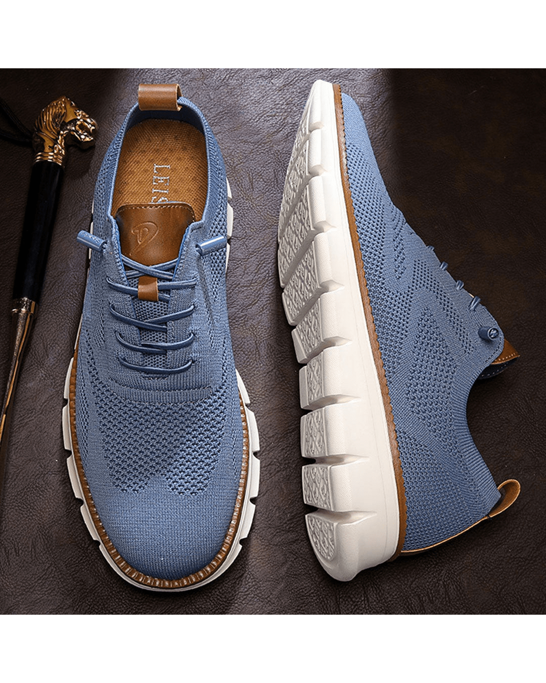 Elliot | Lightweight Knit Oxford Sneaker