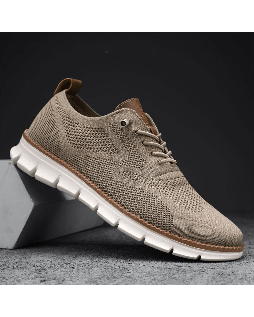 Elliot | Lightweight Knit Oxford Sneaker