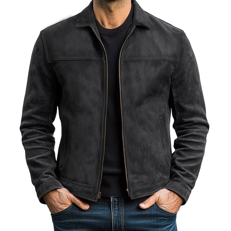 Grayson | Premium Suede-Look Classic Jacket