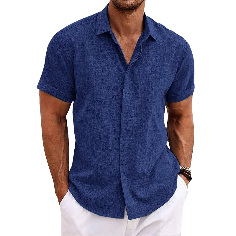 Callum | Relaxed Linen-Blend Summer Shirt