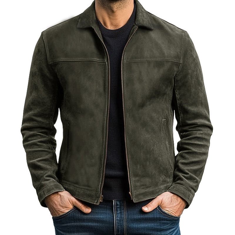 Grayson | Premium Suede-Look Classic Jacket