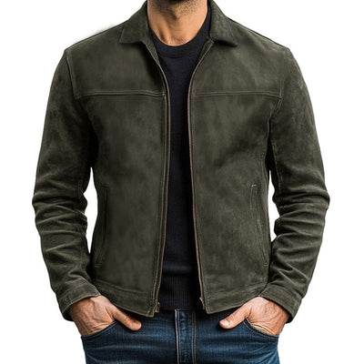 Grayson | Premium Suede-Look Classic Jacket
