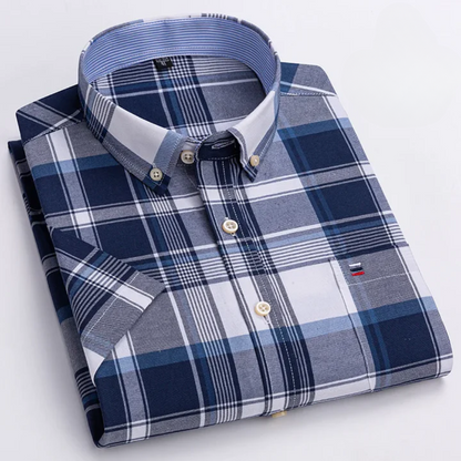 Preston | Classic Oxford Short Sleeve Shirt