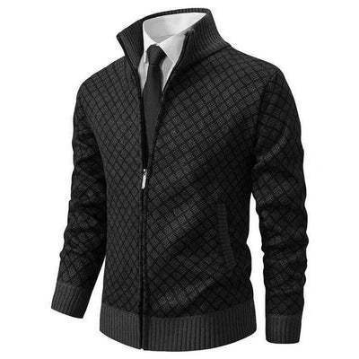 James | Modern Knit Zipped Cardigan