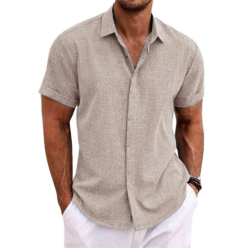 Callum | Relaxed Linen-Blend Summer Shirt