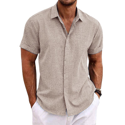 Callum | Relaxed Linen-Blend Summer Shirt