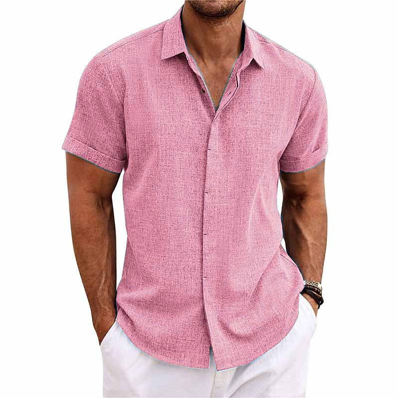 Callum | Relaxed Linen-Blend Summer Shirt