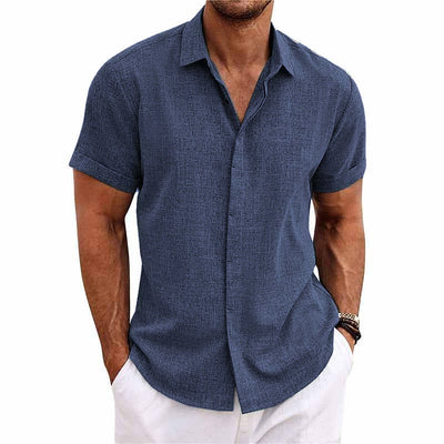 Callum | Relaxed Linen-Blend Summer Shirt