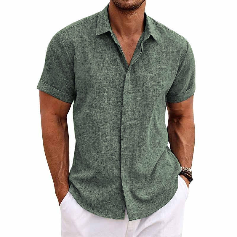 Callum | Relaxed Linen-Blend Summer Shirt