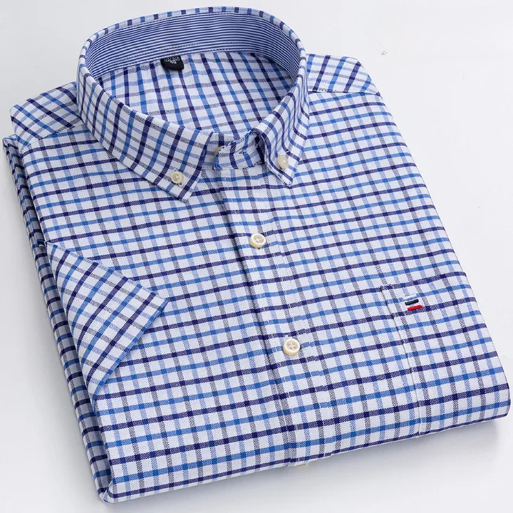 Preston | Classic Oxford Short Sleeve Shirt