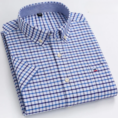 Preston | Classic Oxford Short Sleeve Shirt