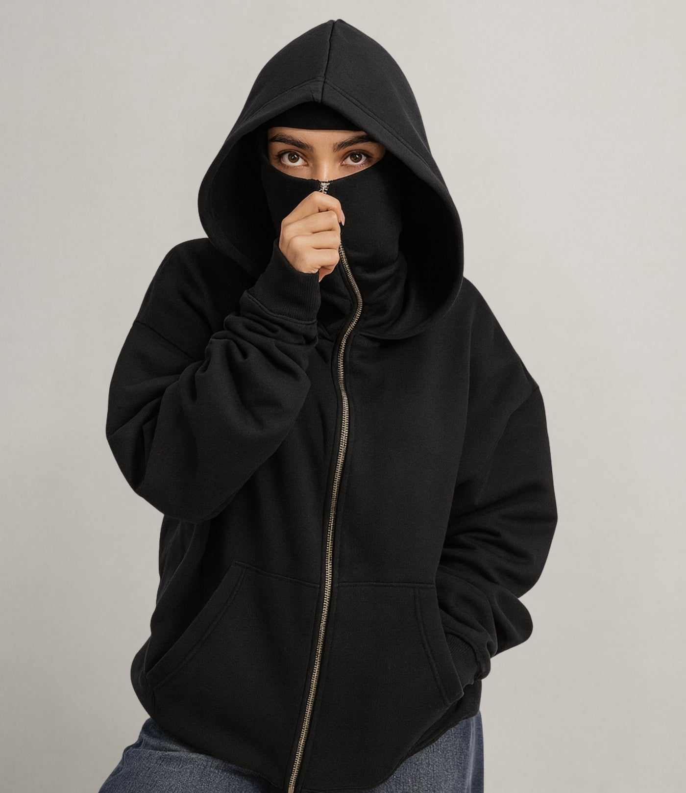 Aiden | Full-Zip Unisex Shiesty Hoodie Jacket