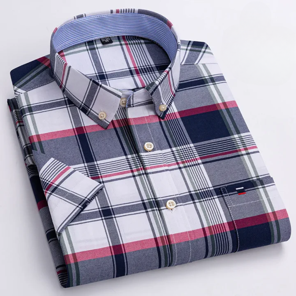 Preston | Classic Oxford Short Sleeve Shirt