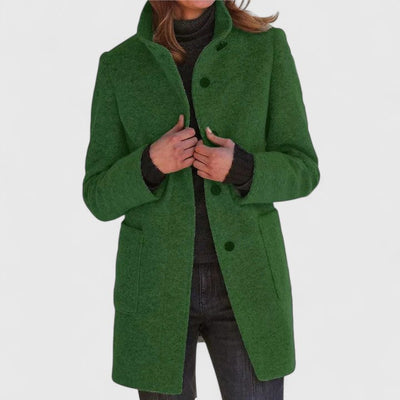 Isabelle | Elegant Wool-Blend Winter Coat