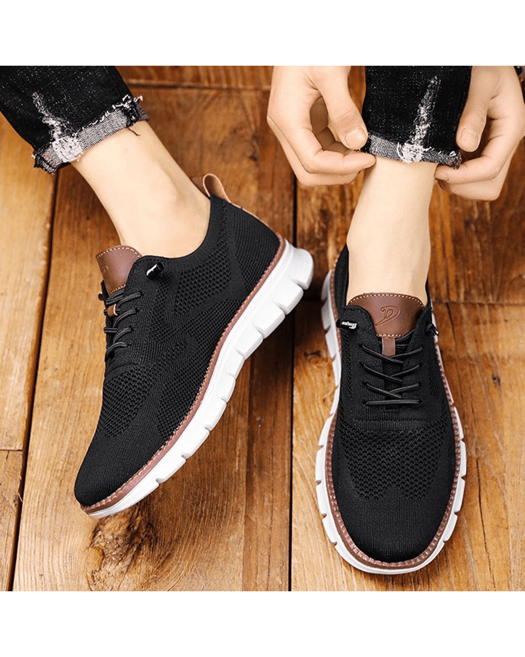 Elliot | Lightweight Knit Oxford Sneaker