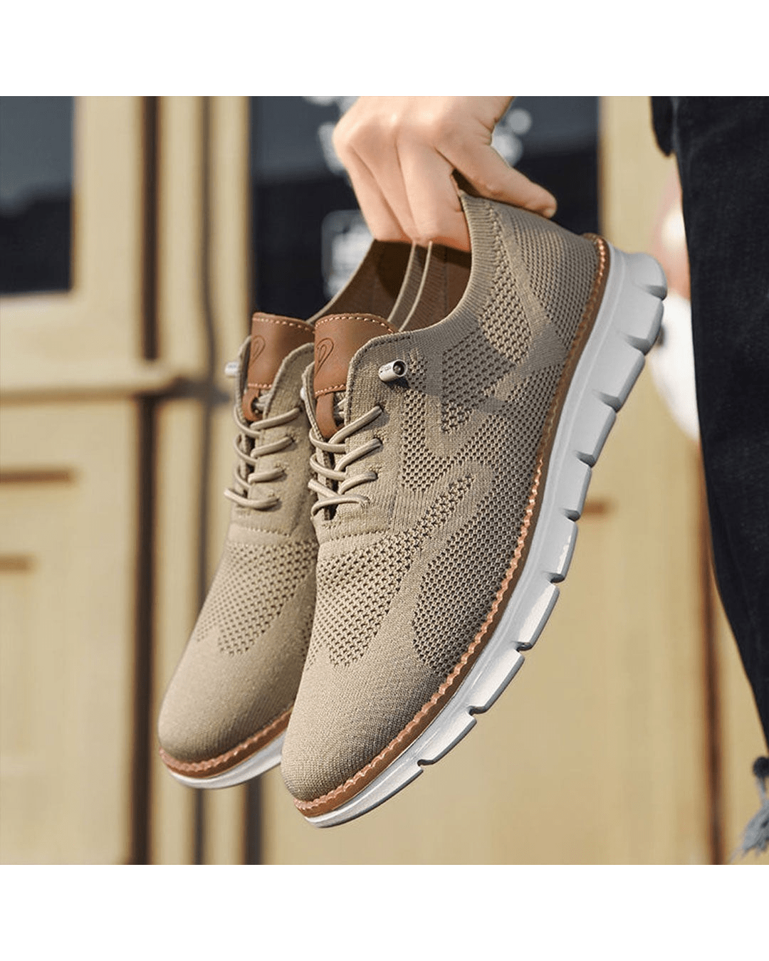 Elliot | Lightweight Knit Oxford Sneaker