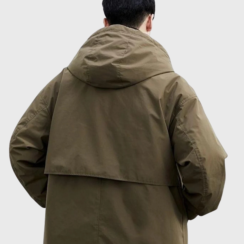 Noah | Oversized Hooded Urban Trench Coat