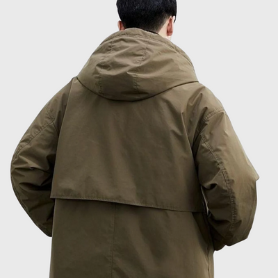 Noah | Oversized Hooded Urban Trench Coat