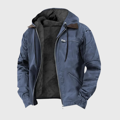 Mason | Fleece-Lined Utility Hooded Jacket