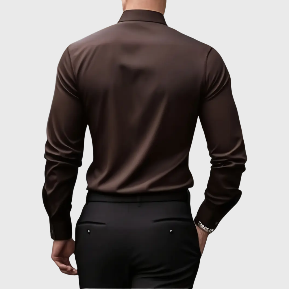 Ethan | Tailored Stretch-Fit Dress Shirt