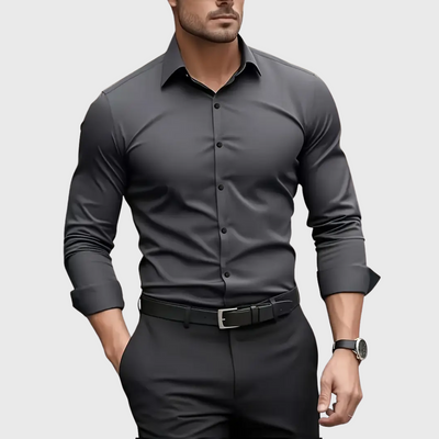 Ethan | Tailored Stretch-Fit Dress Shirt