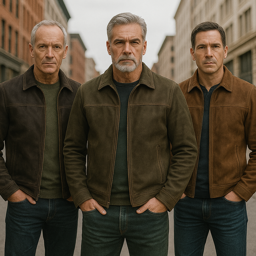 Grayson | Premium Suede-Look Classic Jacket