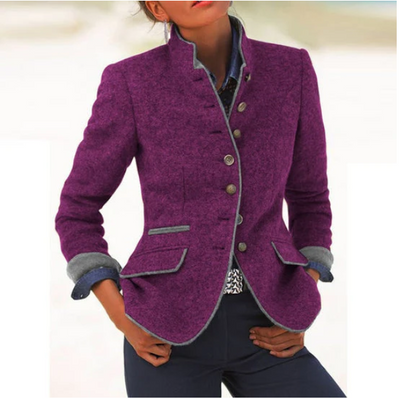 Margot | Tailored Wool Blend Heritage Blazer