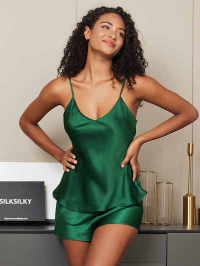 Sophie | Satin Camisole & Shorts Sleep Set