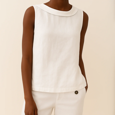 Kleah – Sleek Summer Collar Top