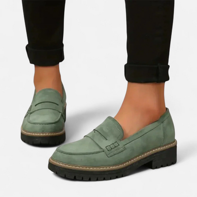 Freya | Classic Soft-Suede Loafers