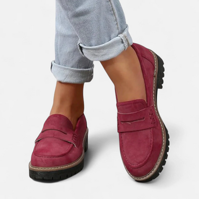 Freya | Classic Soft-Suede Loafers