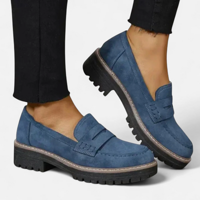 Freya | Classic Soft-Suede Loafers