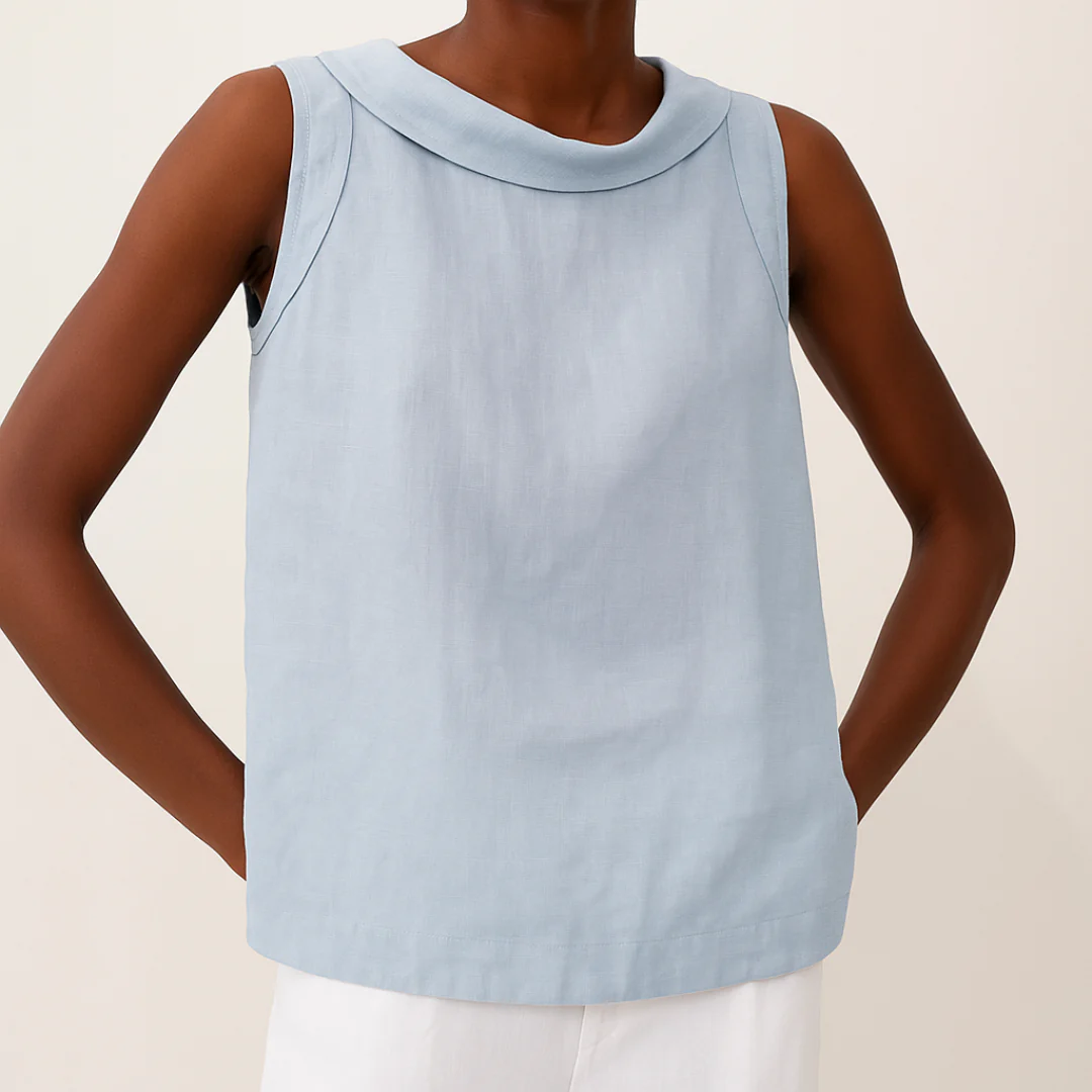 Kleah – Sleek Summer Collar Top