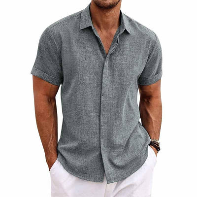 Callum | Relaxed Linen-Blend Summer Shirt