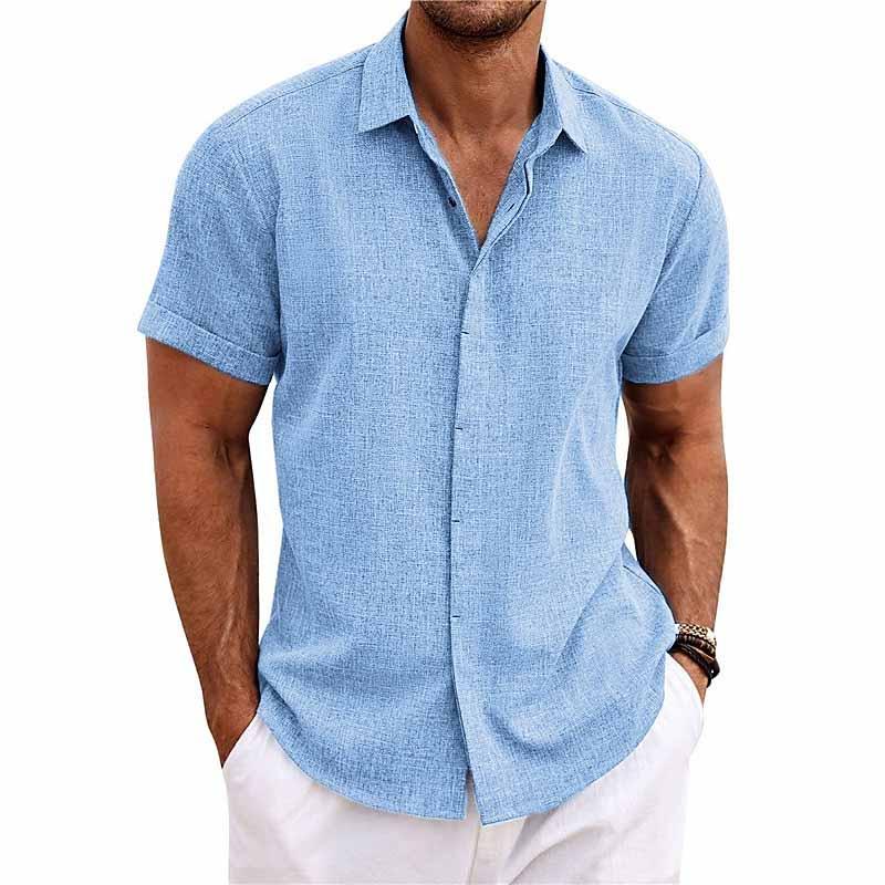 Callum | Relaxed Linen-Blend Summer Shirt