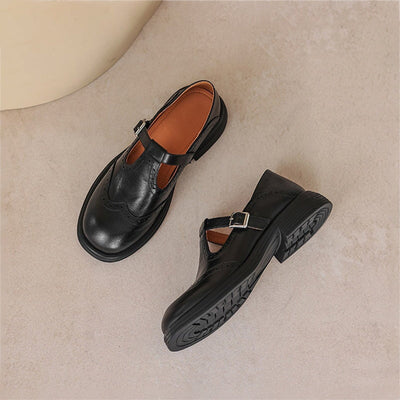 Clara | Vintage Leather Mary Jane Shoes