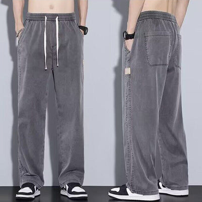 Miles | Washed Cotton Loose-Fit Jogger Pants